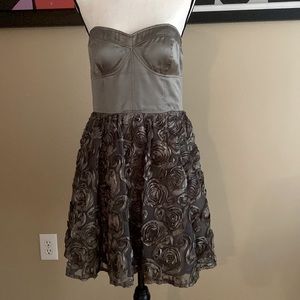 Adrianna Papell Strapless Party Dress